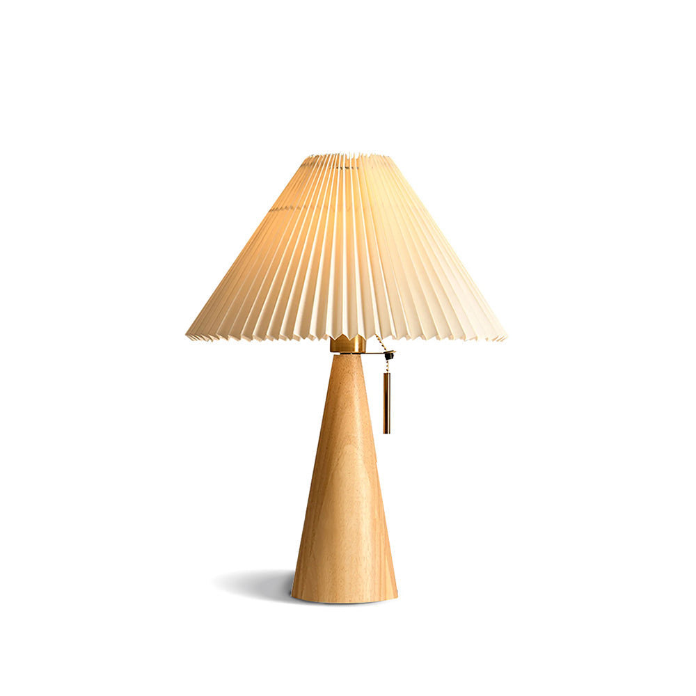 Avtoit | AntiqueRadiance – Elegant Wood and Metal Table Lamp