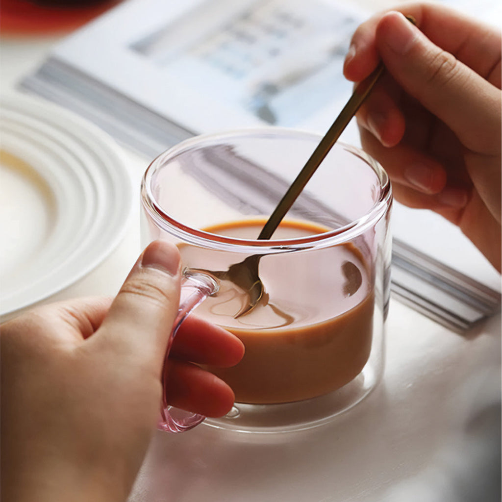 Avtoit | DoublyMug | Tinted glass mug for hot beverages