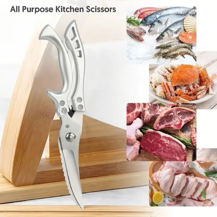 Avtoit | Super strong kitchen scissors – stainless steel & effortless cutting