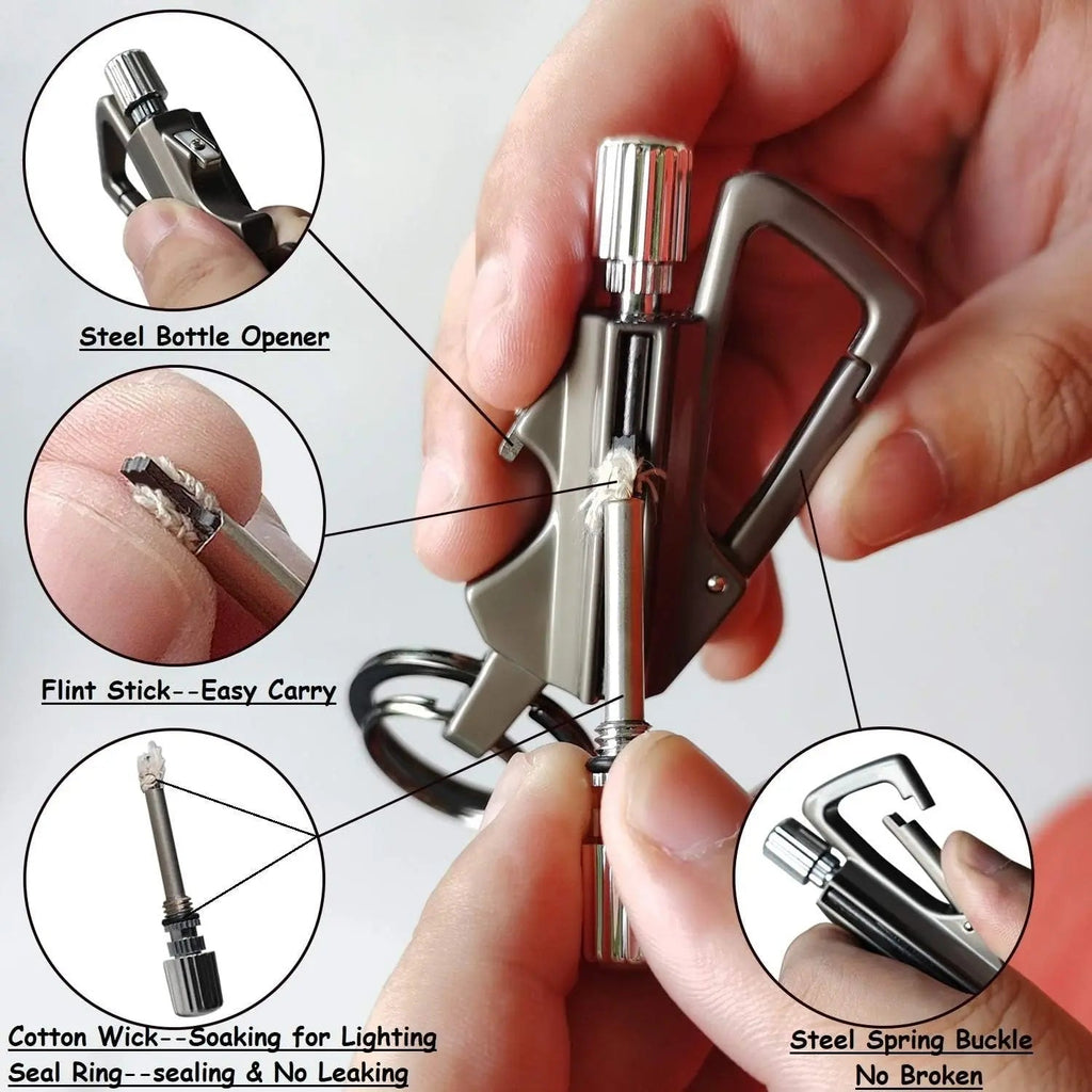 Avtoit | Survival Fire Starter with Bottle Opener – Robust Matches for On the Go