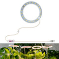 Avtoit | LED Plant Growth Lamp Full Spectrum Intelligent Timer Indoor Fill Light Ring Plant Lamp, Power: One Head (Sunshine)