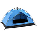 Avtoit | TC-014 Outdoor Beach Travel Camping Automatic Spring Multi-Person Tent for 3-4 People (Blue)