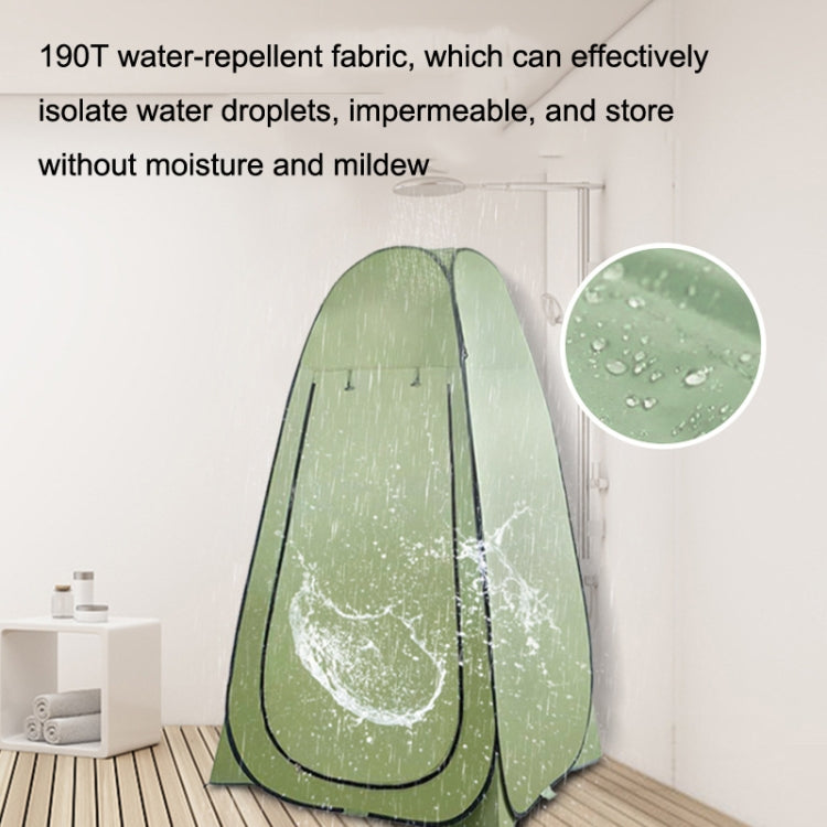 Avtoit | Outdoor Camping Toilet Tent Automatic Shower Tent, Style: Single Person (Olive Green)