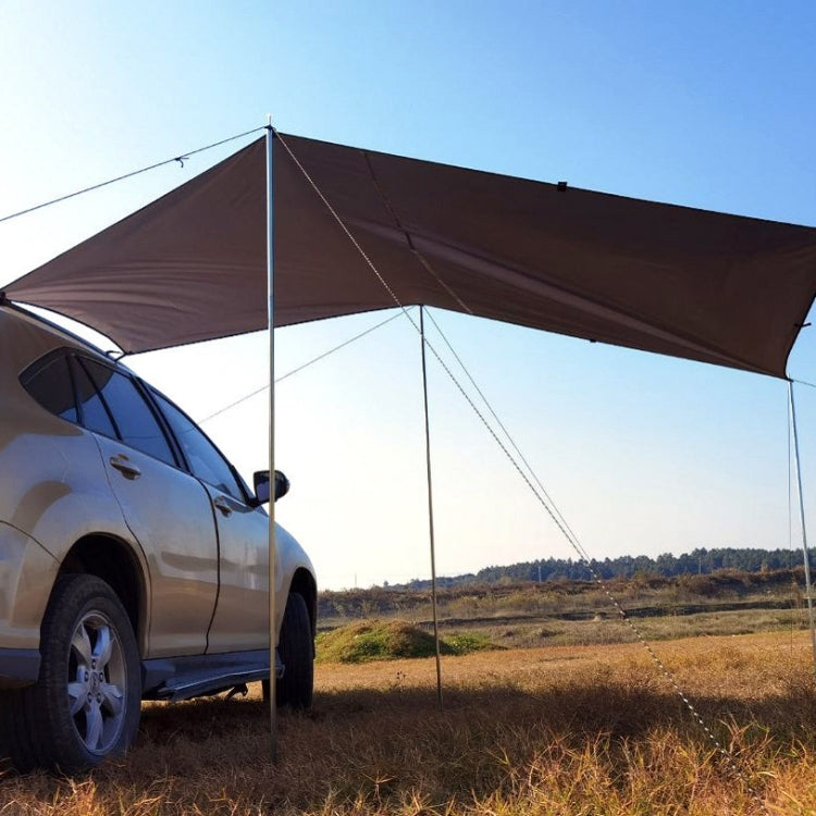 Avtoit | Outdoor Picnic Camping Tent Beside The Car Waterproof Sunshade 200x440cm (Dark Gray)