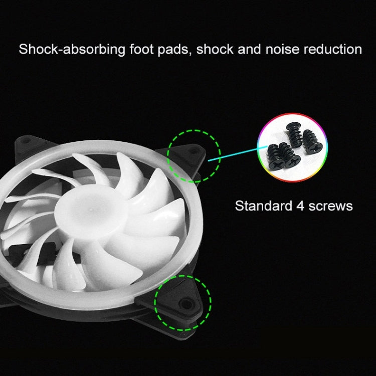 Avtoit | Computer CPU RGB glowing radiator 8 fans + remote control