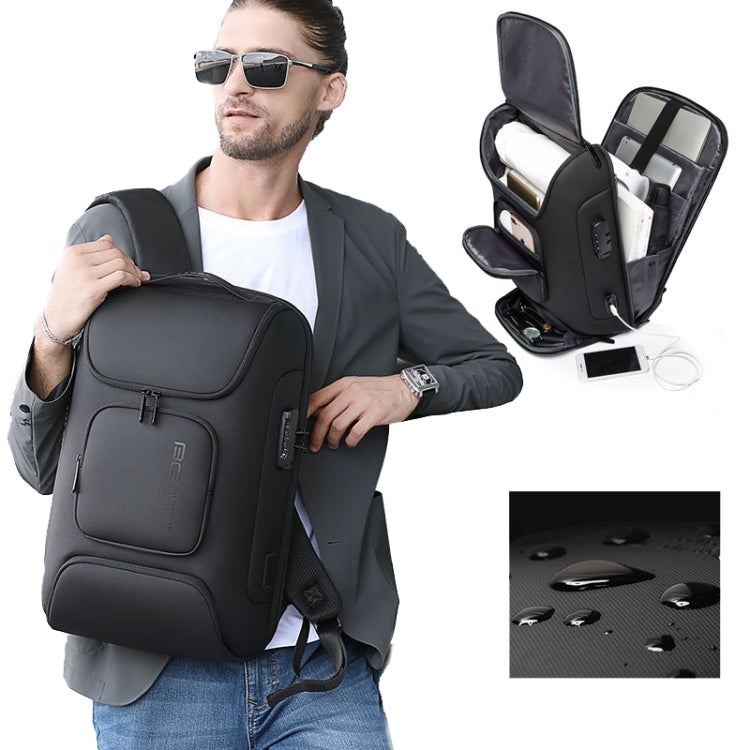 Avtoit | BANGE BG-7216plus Anti-theft Waterproof Travel Men's Backpack 15.6 Inch Laptop Bag (Gray)