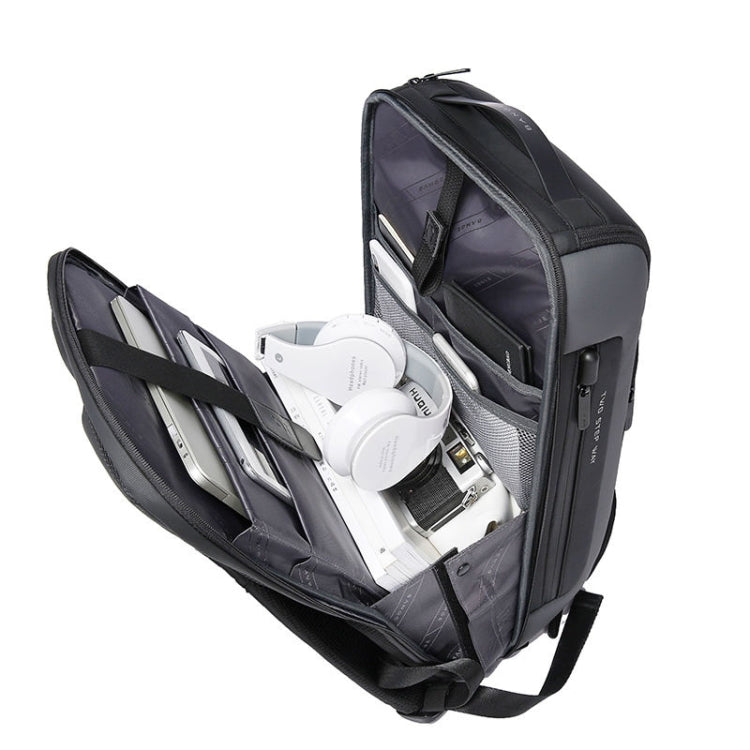 Avtoit | BANGE BG-7216plus Anti-theft Waterproof Travel Men's Backpack 15.6 Inch Laptop Bag (Gray)