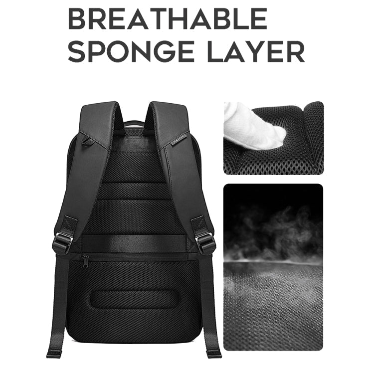 Avtoit | BANGE BG-7216plus Anti-theft Waterproof Travel Men's Backpack 15.6 Inch Laptop Bag (Gray)