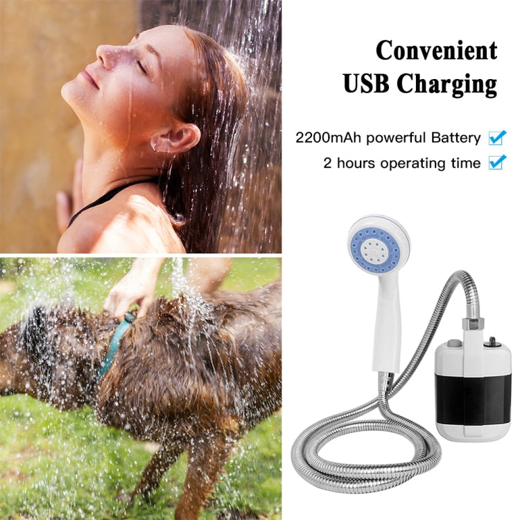 Avtoit | KE-801 Outdoor Electric Shower Camping Rechargeable Portable Showerhead