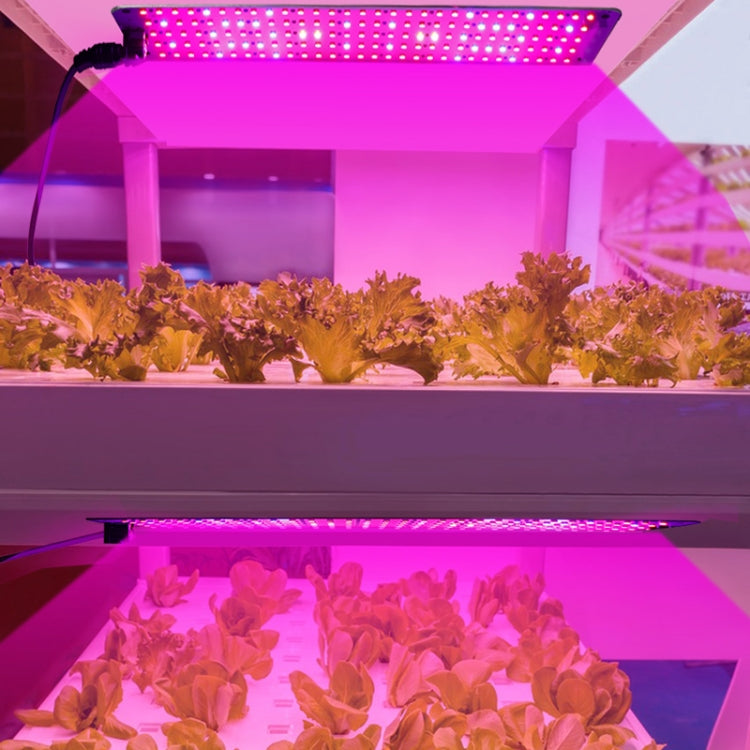 Avtoit | 4 heads 12V Full Spectrum Red and Blue Light Panel Plant Growth Lamp Seedling Fill Lights (EU plug)