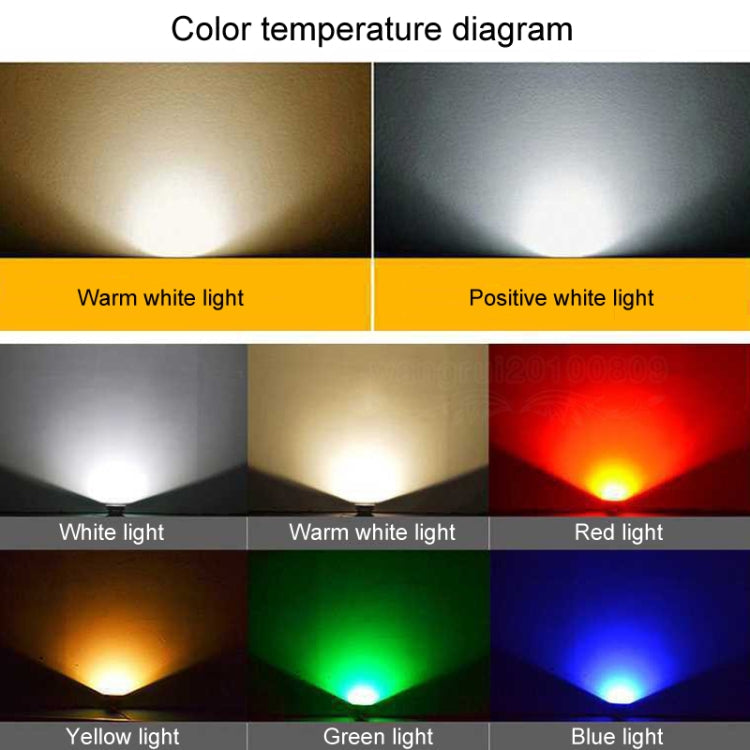 Avtoit | COB LED Outdoor Floodlight – Waterproof Adjustable Spotlight for Gardens, Billboards & Exterior Lighting (7 Colours, 20W)