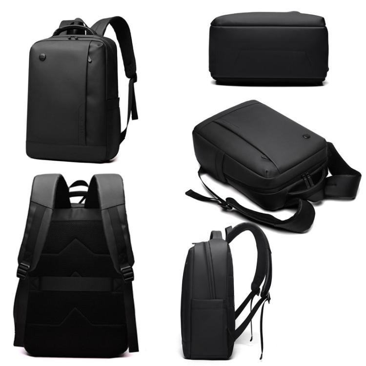 Avtoit | Men's 14-Inch Laptop Backpack Waterproof Large Capacity Business Commuter Backpack (Black)