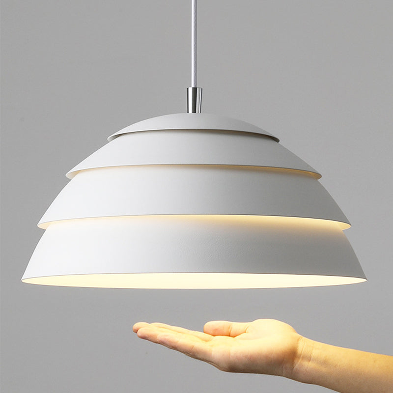Avtoit | Dome Pot | Pendant Light Gray 39 cm Iron/Aluminum