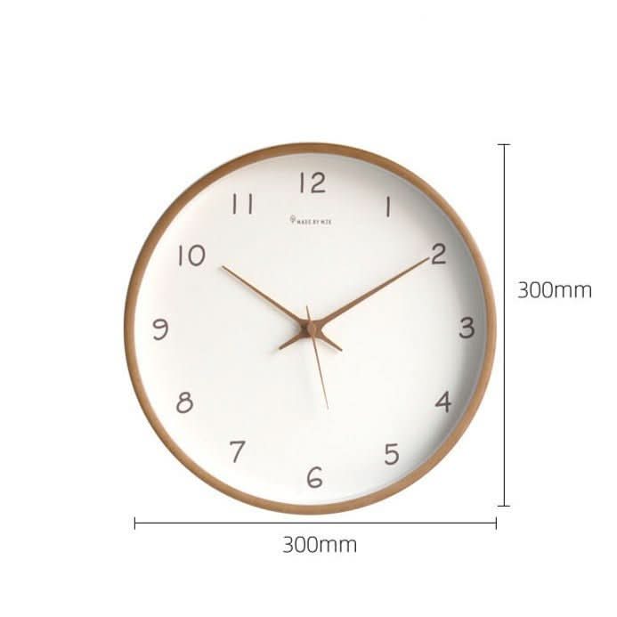 Avtoit | Analog Wood Wall Clock with Silent Movement
