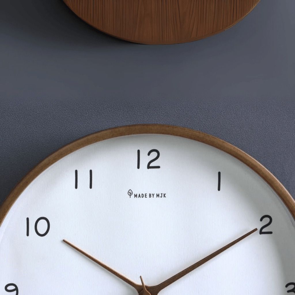 Avtoit | Analog Wood Wall Clock with Silent Movement