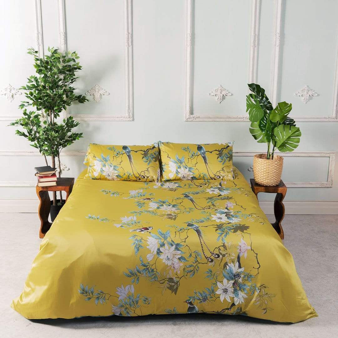 Avtoit | TranquilGold – Soft Egyptian Cotton Pillowcase Set for Relaxing Sleep