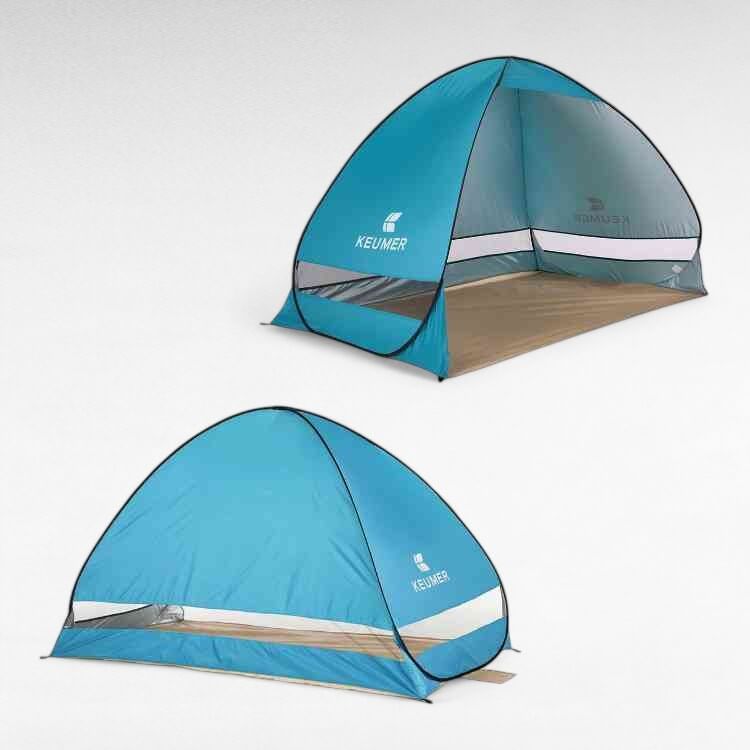 Avtoit | 4-Person Beach Pop-Up Tent for Family Camping, Outdoor Events & Quick Setup