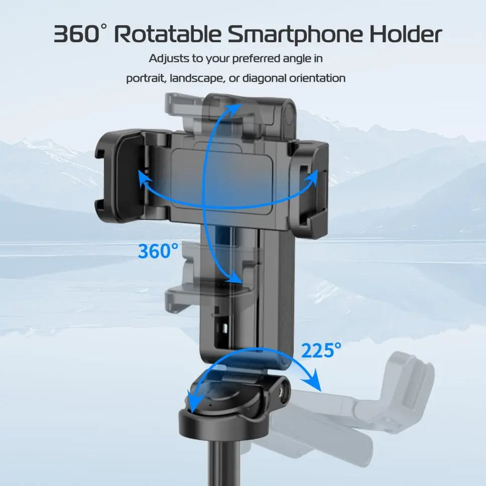 Avtoit | Bag tripod with retractable handle and remote control