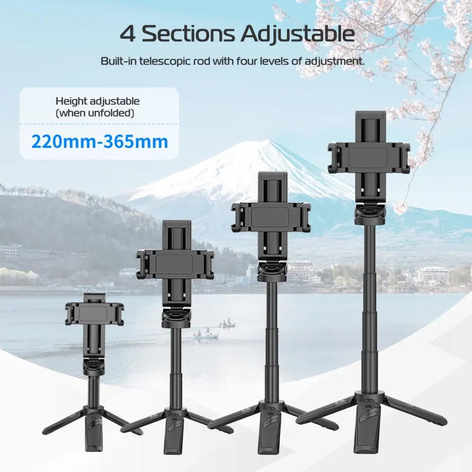 Avtoit | Bag tripod with retractable handle and remote control