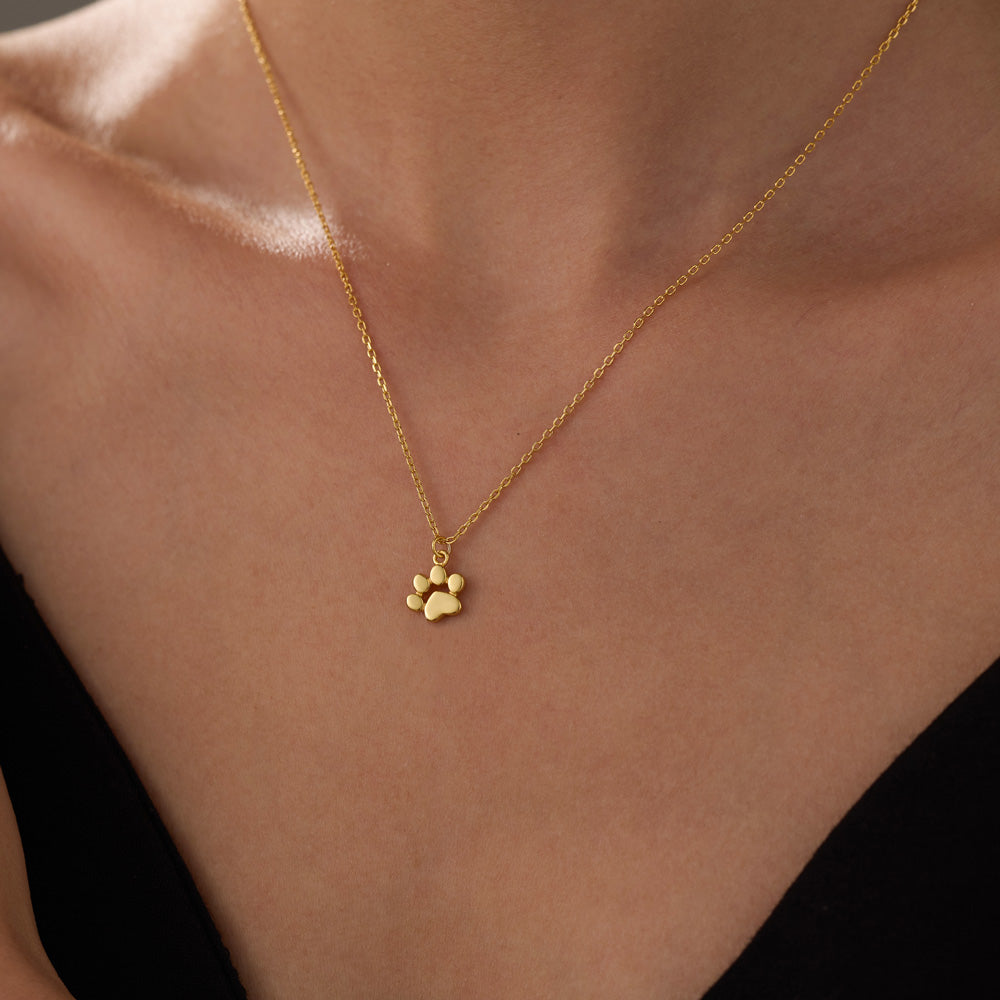Avtoit | Delicate Paws Necklace for Animal Lovers