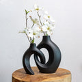 Avtoit | Gleora Intertwined Ceramic Flower Vase – Elegant Decorative Centrepiece for Modern & Classic Interiors