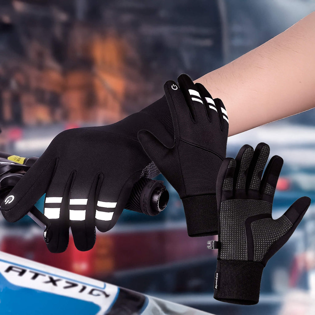 Avtoit | Thermal Winter Cycling Gloves UK | Waterproof, Windproof & Touchscreen Warm Running Gloves for Men & Women