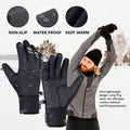 Avtoit | Thermal Winter Cycling Gloves UK | Waterproof, Windproof & Touchscreen Warm Running Gloves for Men & Women