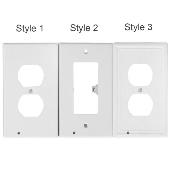 Avtoit | Pack 4x LED Night Light Outlet Cover | Energy-Efficient, Automatic Sensor & Safe for Kids' Rooms