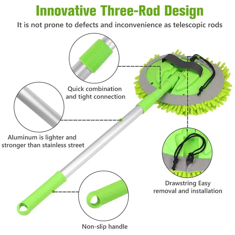 Avtoit | 360° rotatable adjustable cleaning mop