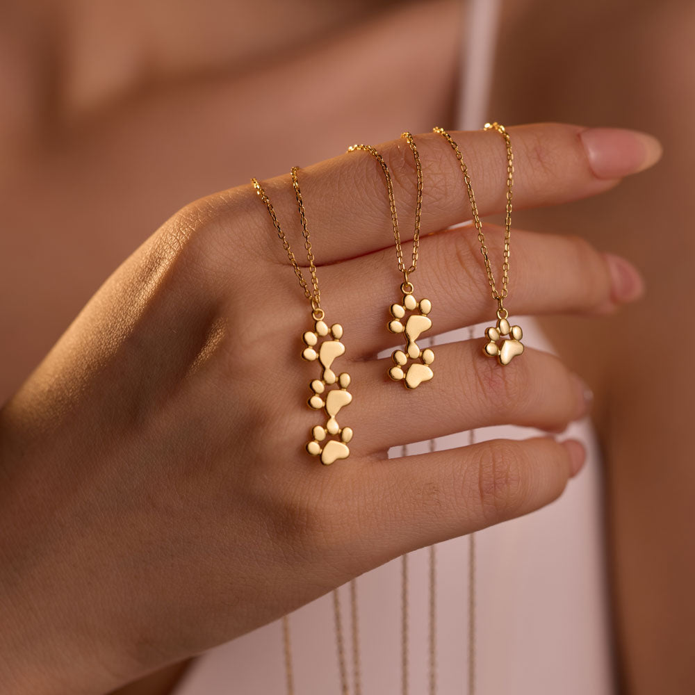 Avtoit | Delicate Paws Necklace for Animal Lovers