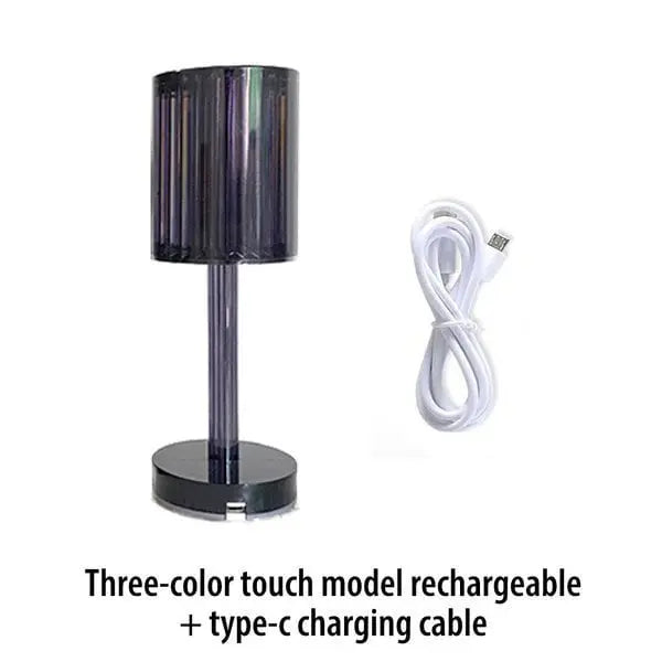Avtoit | Touch crystal lamp - 3-level dimmable light colors with elegant diamond cut!
