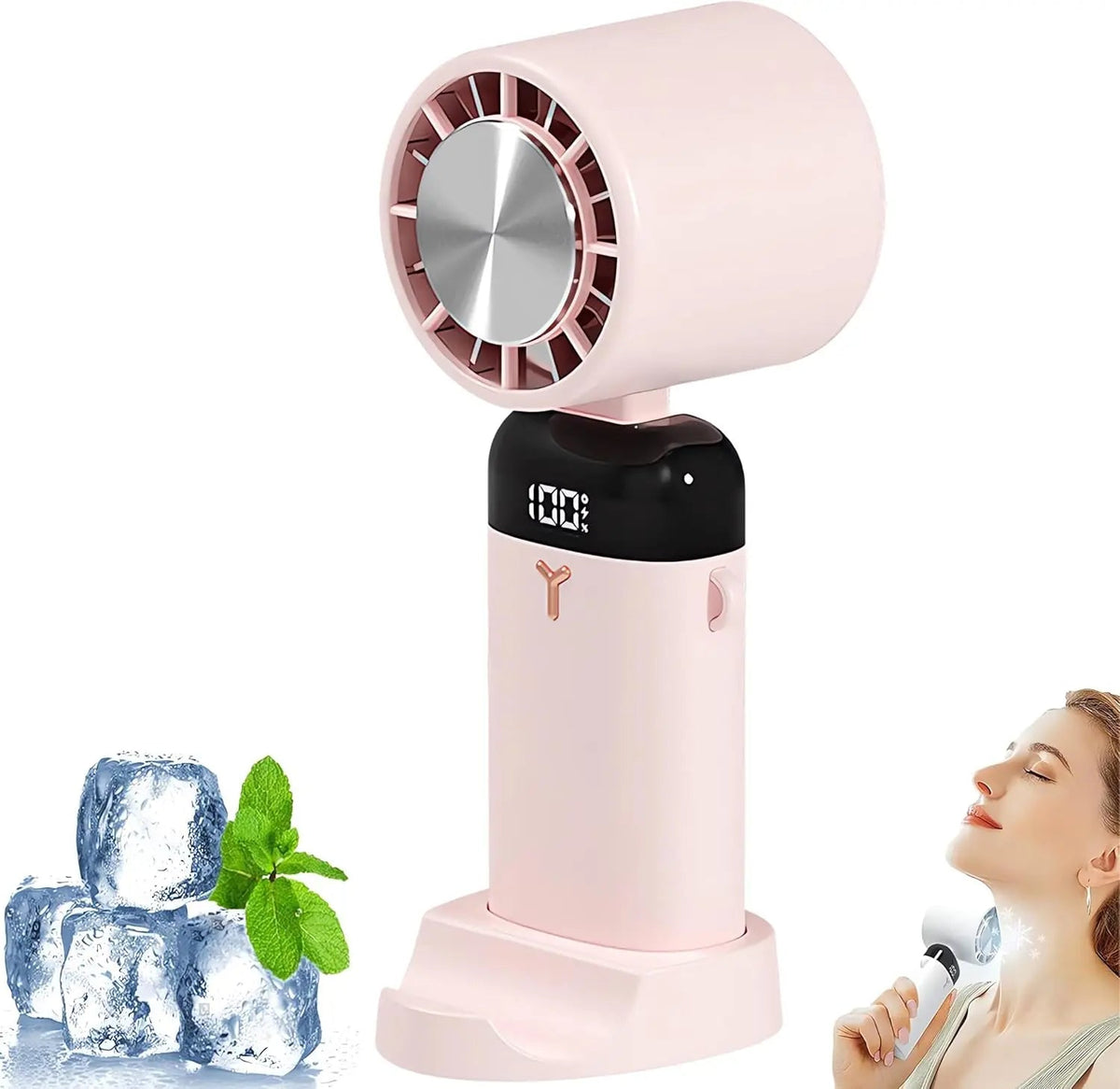 Avtoit | Portable electric cooling fan with ice compression function