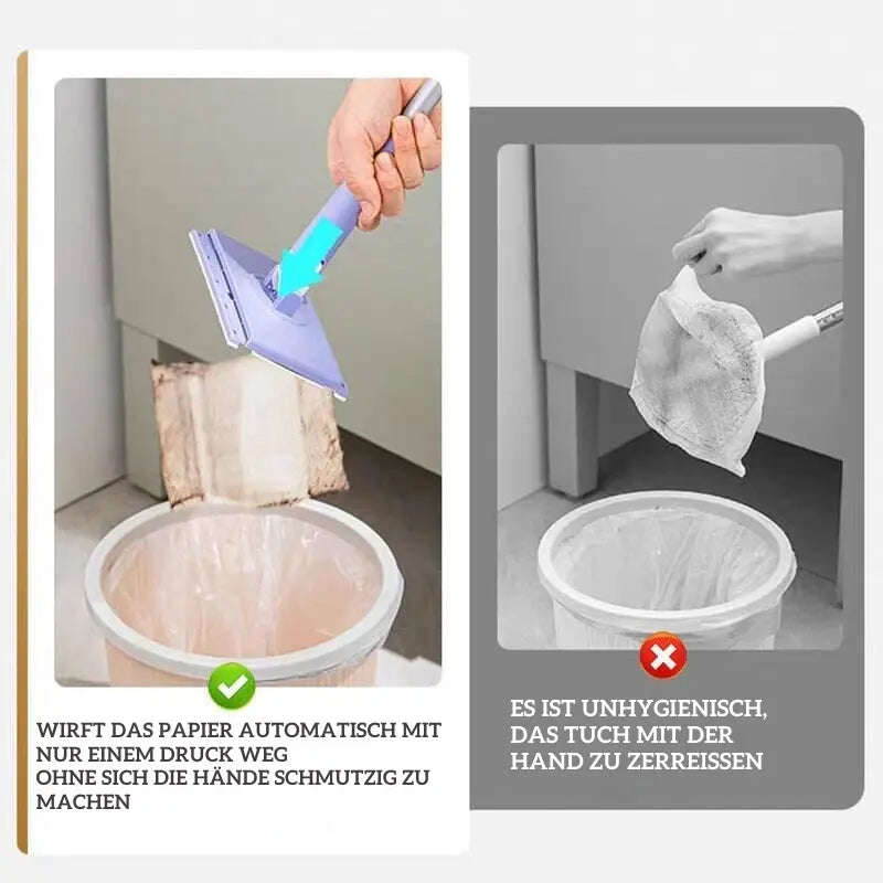 Avtoit | Cloth Switching Mini Mop (With 100 Cleaning Sheets)