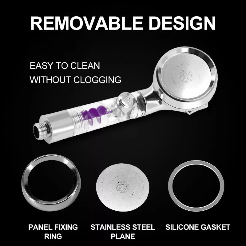 Avtoit | 3 Mode Adjustable High Pressure Water Saving Showerhead
