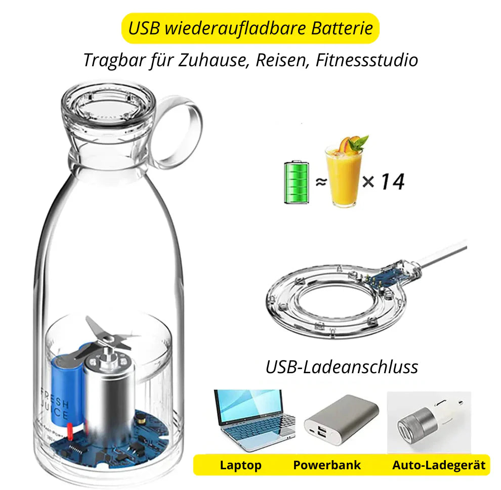 Avtoit | Portable Blender with Rechargeable Battery