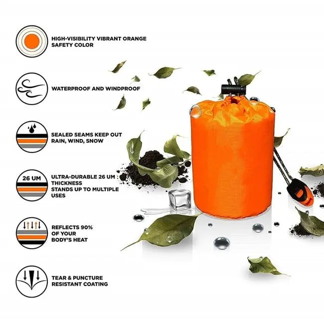 Avtoit | Survival Sleeping Bag Ultralight – Fits in the Bag & Thermal Insulating