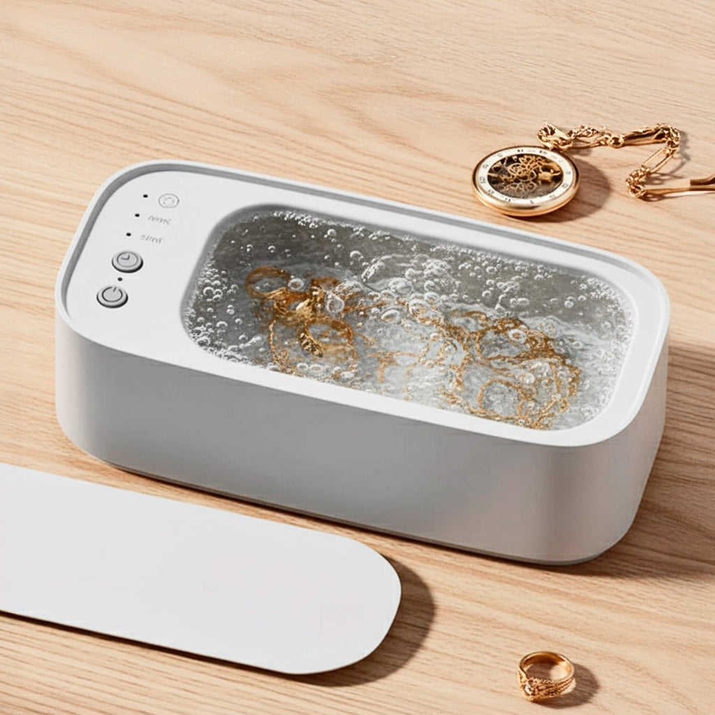 Avtoit | Ultrasonic Cleaning Device | Gentle, Efficient & Versatile for Jewelry, Glasses, Watches, and Dentures