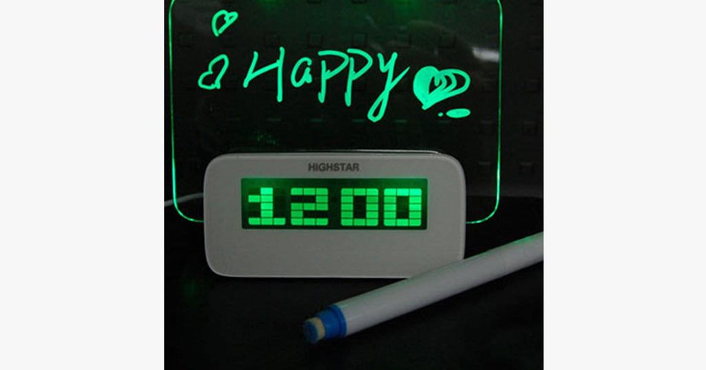 Avtoit | LED message board digital clock – Add a premium look to your place