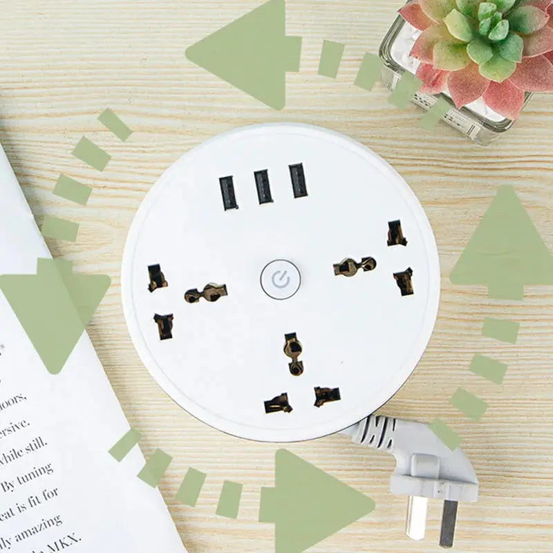 Avtoit | Universal power strip with retractable cable & USB ports