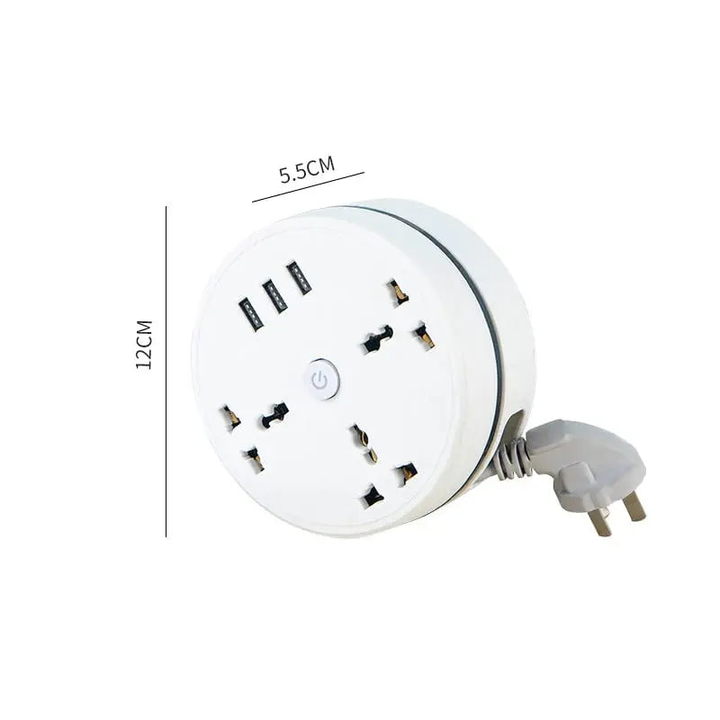 Avtoit | Universal power strip with retractable cable & USB ports