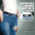 Avtoit | Invisible elastic waistband belts without buckle – The perfect belt for women's jeans!