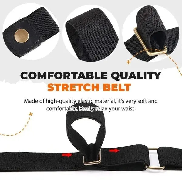Avtoit | Invisible elastic waistband belts without buckle – The perfect belt for women's jeans!