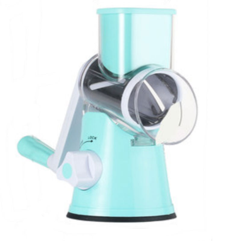 Avtoit | 3-in-1 Multifunctional Stainless Steel Rotary Slicer, For Vegetable, Cheese & More