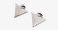 Avtoit | Double triangle stud earrings - Fashionable multicolor set of two