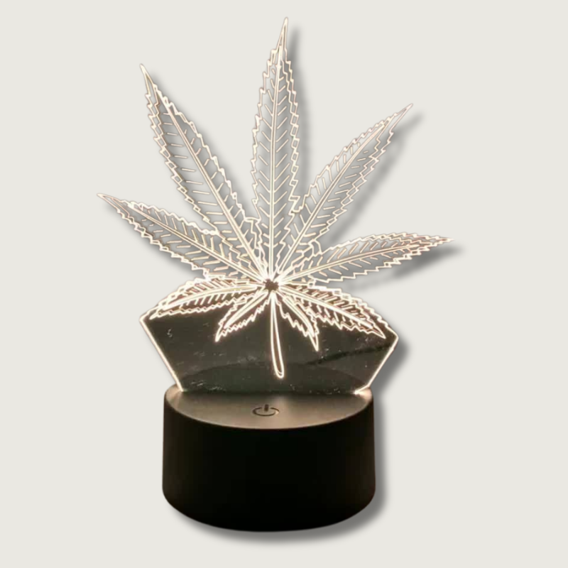 Avtoit | GlowBud - 3D Hemp Leaf Lamp