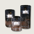 Avtoit | PureLight - Trio of Transparent Candle Holders for Elegant Tables