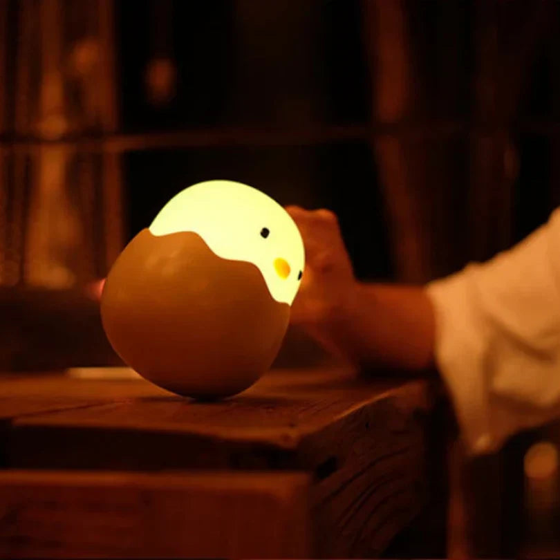 Avtoit | Chick Night Light for Children – Cute LED Lamp in Egg Design for the Children's Room