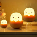 Avtoit | Chick Night Light for Children – Cute LED Lamp in Egg Design for the Children's Room