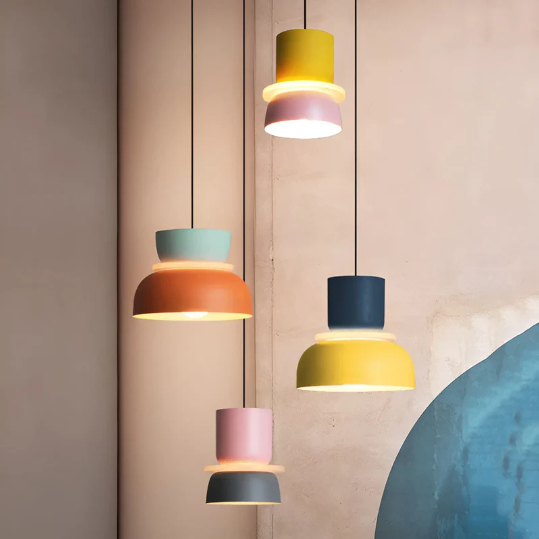 Avtoit | VividGlow – Colourful Macaron LED Pendant Light | Modern, Stylish & Energy-Efficient