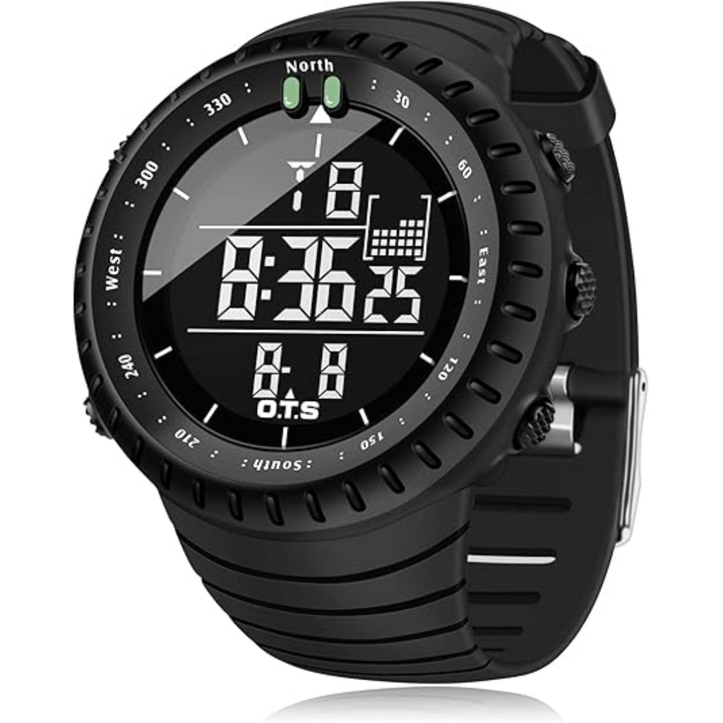 Avtoit | Henry Waterproof Men’s Digital Sports Watch – Shockproof, Tactical & LED Backlit Outdoor Timepiece